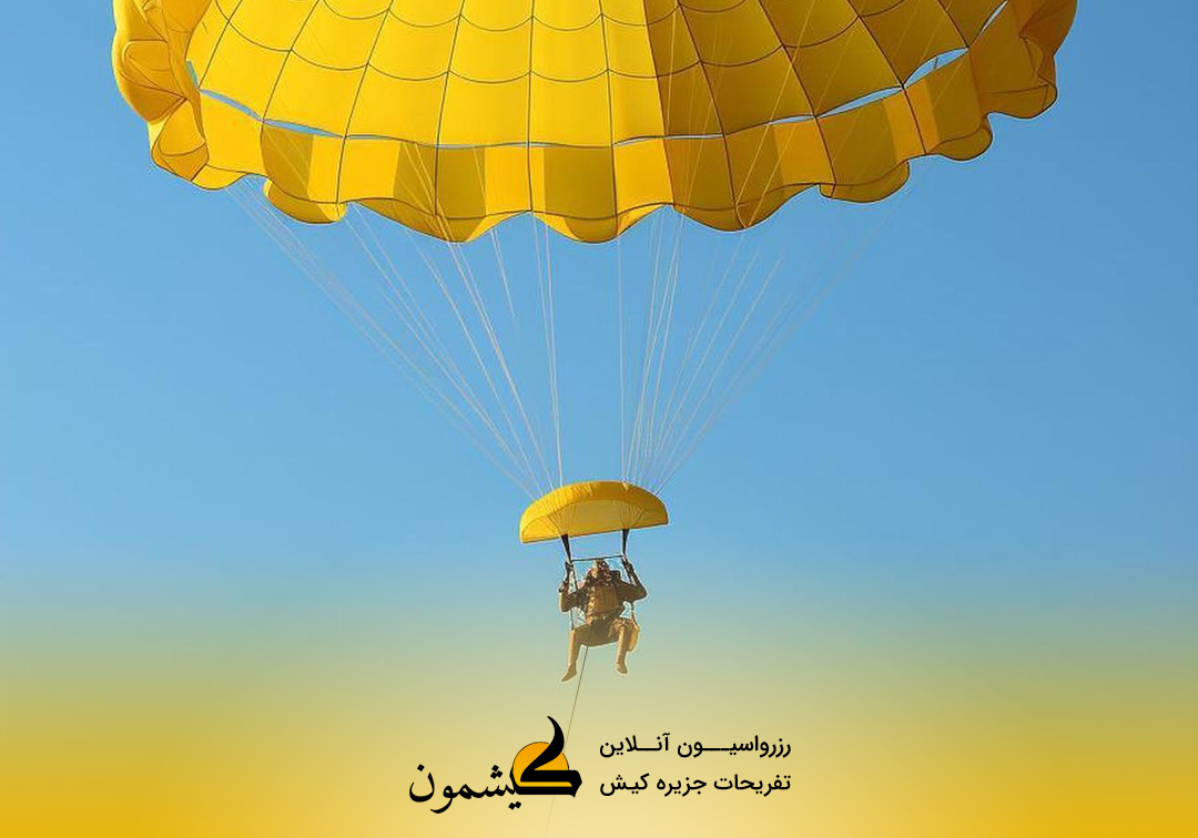 Soaring High: A Thrilling Adventure Parasailing on Kish Island